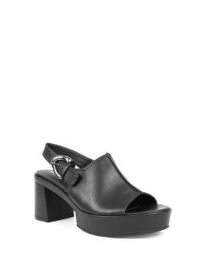 Aerosoles Zella Platform Sandal - Gray