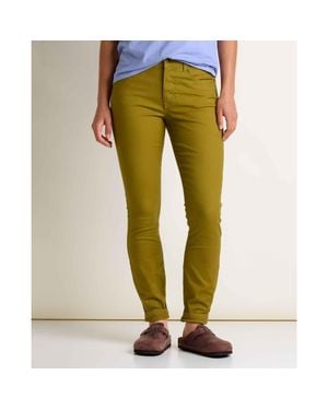 Toad & Co. Earthworks 5 Pocket Skinny Pant - Green