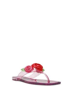 Betsey Johnson Trenten Jelly Flip Flop - Pink
