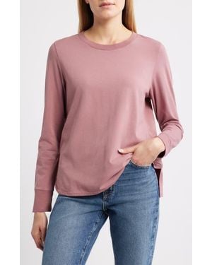 City Blues Long Sleeve Graphic T-Shirt - Red