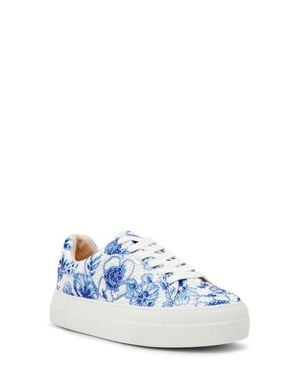 Betsey Johnson Zoe Platform Sneaker - White