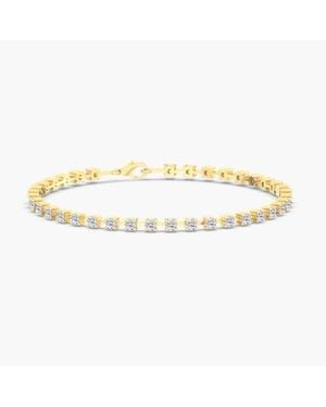 Everlee Mini Orbit Tennis Bracelet Lab Diamond - Metallic