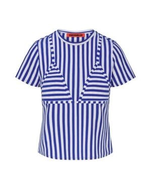 Simon Miller Kini Striped T-Shirt - Blue
