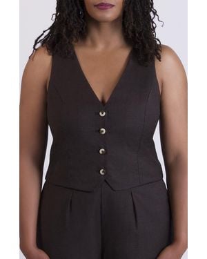 Aam The Label The Wool Vest - Black