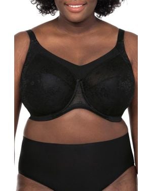 Goddess Verity Underwire Full Figure Bra - Black