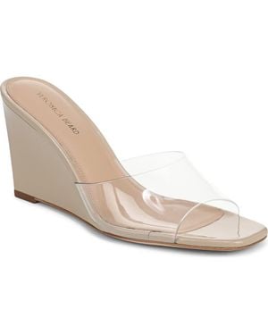 Veronica Beard Asha Wedge Sandal - Metallic