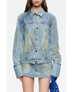 Lioness The Bronx Denim Jacket - Blue
