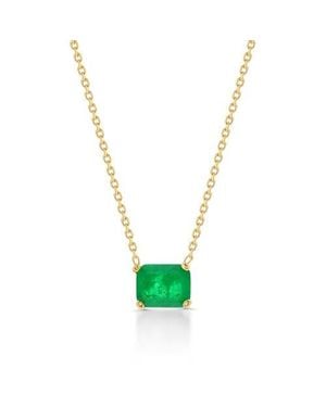 Gemma Azzurro Ivy Emerald Necklace - Green