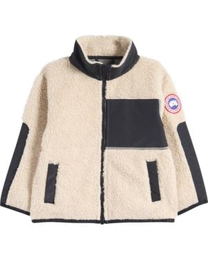 Canada Goose Kids' Simcoe Wool Blend Fleece Jacket - Blue