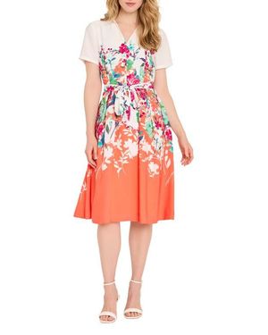 slim fit dress slacks Wintergarden Floral Dress – Elie Tahari