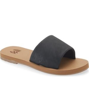 MALVADOS Ellie Slide Sandal - Blue