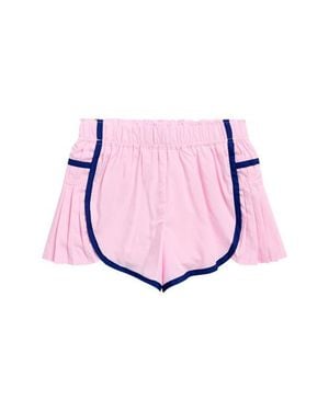 Tractr Kids' Pleat Athletic Shorts - Pink