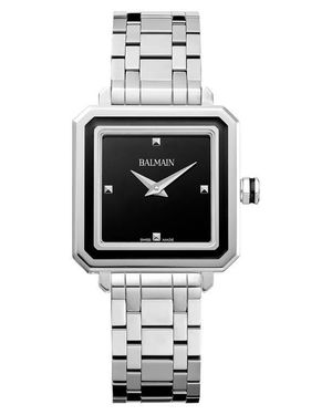 Balmain Squared Bracelet Watch, 32Mm - Gray