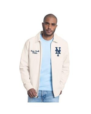 Starter New York Mets Franchise Lightweight Full-Zip Jacket - Blue
