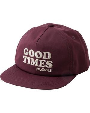 Kavu Ridgemont Hat - Purple