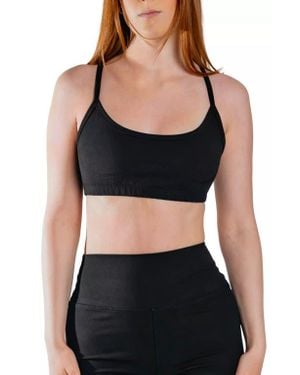 Cheeky Cherry Leakproof Scoop Bralette - Black