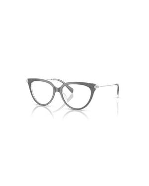 Michael Kors 51Mm Cat Eye Optical Glasses - Gray