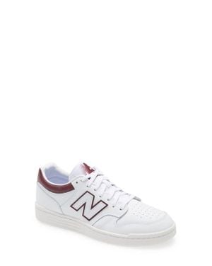 New Balance 480 Basketball Sneaker - White