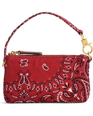 Madewell Bandana Mini Pouch - Red