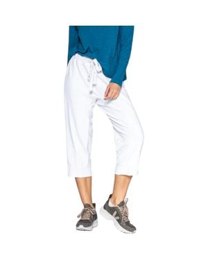 Wilt Crop Raw Jogger Easy Fit Pants - Blue
