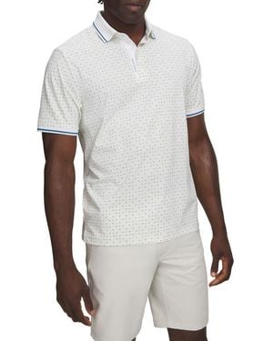 Under Armour Drive Printed Performance Polo - White