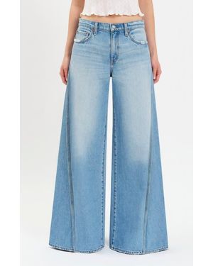 DAZE Wilder Wide Leg Jeans - Blue