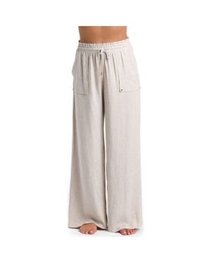 La Blanca Beach Cover-Up Pants - Gray