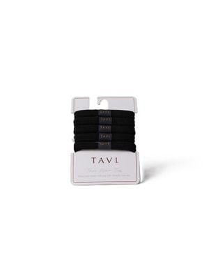 Tavi Hair Ties - Black