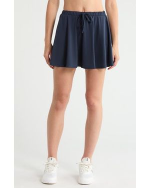Beyond Yoga Sport Active Drawcord Miniskirt - Blue