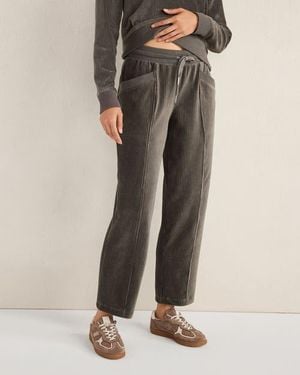 Haven Well Within Corded Velour Pants - Natural
