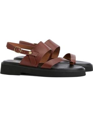 Barbour Dakota Slingback Sandal - Brown