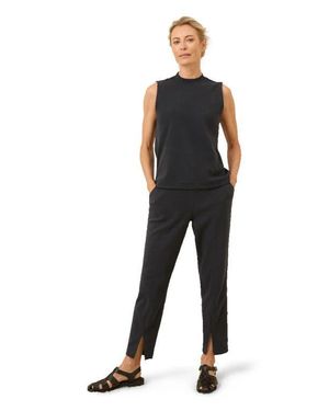 Pact Organic Cotton Airplane Mock Neck Shell - Blue
