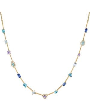 Eden Presley Rock Candy Necklace - Metallic