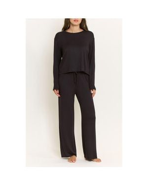 Honeydew Intimates All American Pajamas - Black