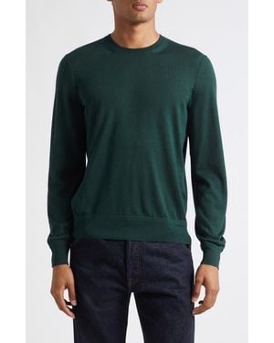 Tom Ford Fine Gauge Cashmere & Silk Sweater - Green
