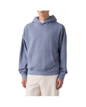 Levi's Soft Crop Cotton Blend Hoodie - Blue