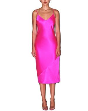 Fleur du Mal V-Neck Slip - Pink