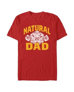 Dungeons & Dragons Natural Twenty Dad T-Shirt - Red