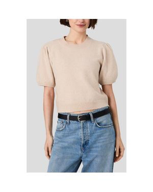 French Connection Yulia Puff Sleeve Sweater - Blue