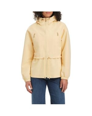 Kate Spade Crop Hooded Jacket - Natural
