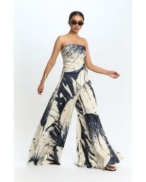 Diarrablu Jant High Waisted Pants Castle Hill - White
