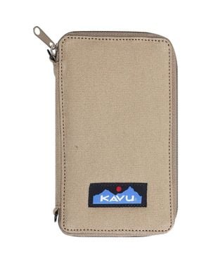 Kavu Go Time Cross Body Wallet - Natural
