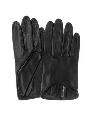 Paula Rowan Stephanie Leather Gloves - Black