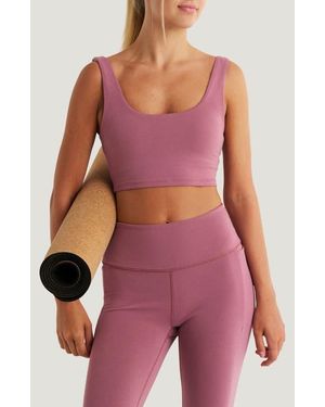 Free Fly Terraflow Scoop Neck Performance Tank - Red