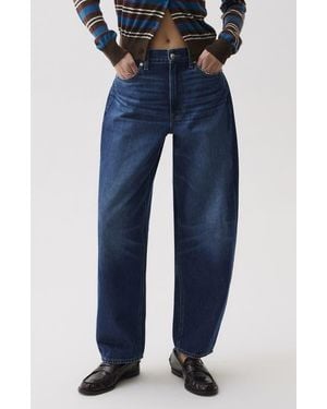 Pistola Sacha High Waist Wide Leg Jeans - Blue
