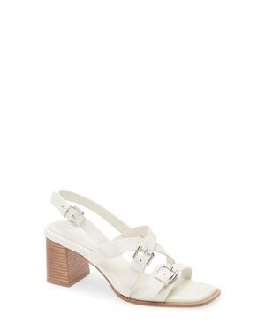 Rag & Bone Harlow Mid-Heel Sandal - White