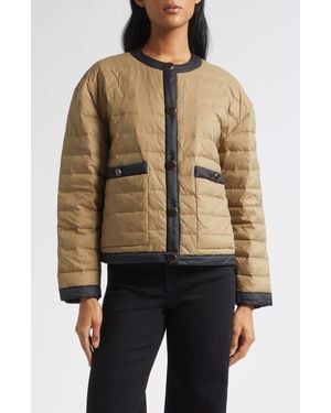Veronica Beard Pearson Down Dickey Jacket - Multicolor