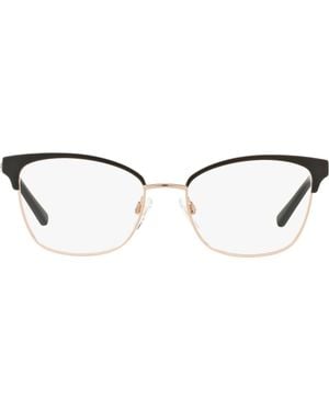 Michael Kors 51Mm Cat Eye Optical Glasses - Brown