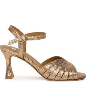 Bobbies Alya Heeled Sandals - Metallic
