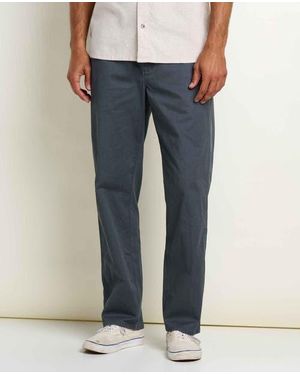 Toad & Co. Mission Ridge Straight Chino - Blue